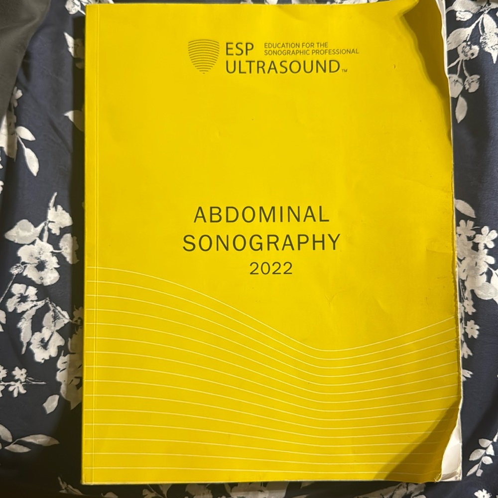 Esp ultrasound Abdominal Sonography book
